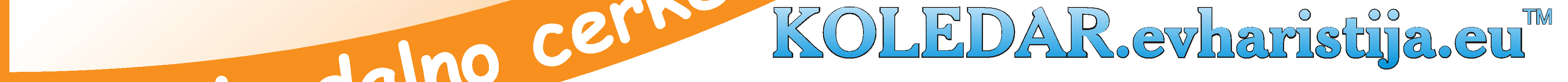 KOLEDAR za tekoi mesec